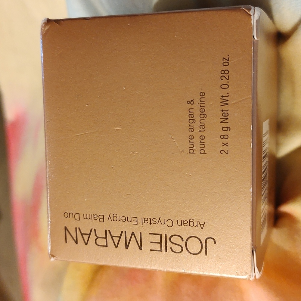 Josie maran pure argan crystal energy balm duo
